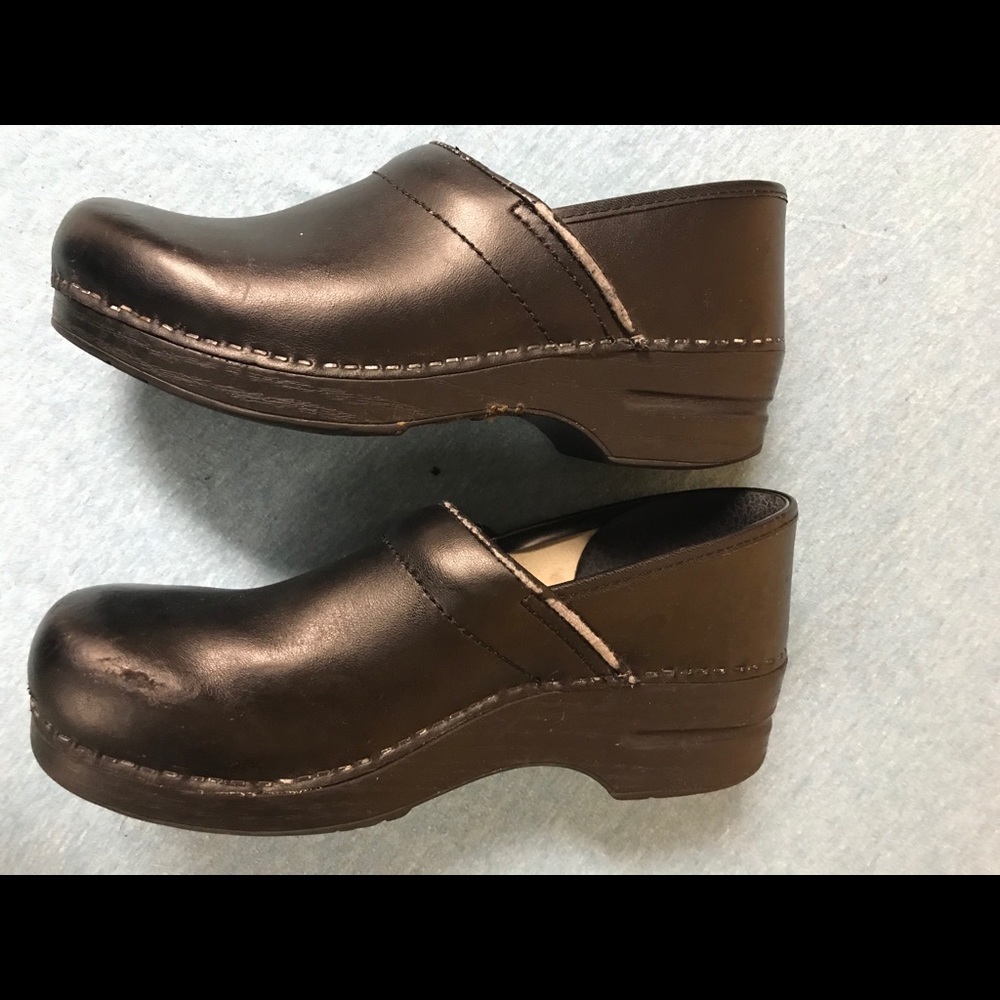 Dansko Leather Clog